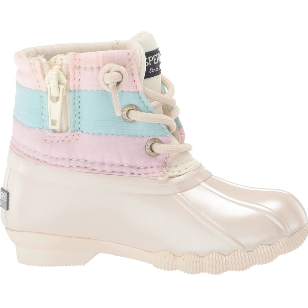 Sperry Kids Pastel Multi Rain Boots - Picture 8 of 10